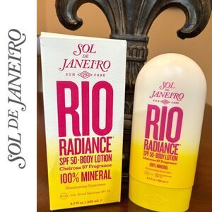 SOL DE JANEIRO - NWT Rio Radiance SPF 50 Body Lotion w/Cheirosa 87 Fragrance